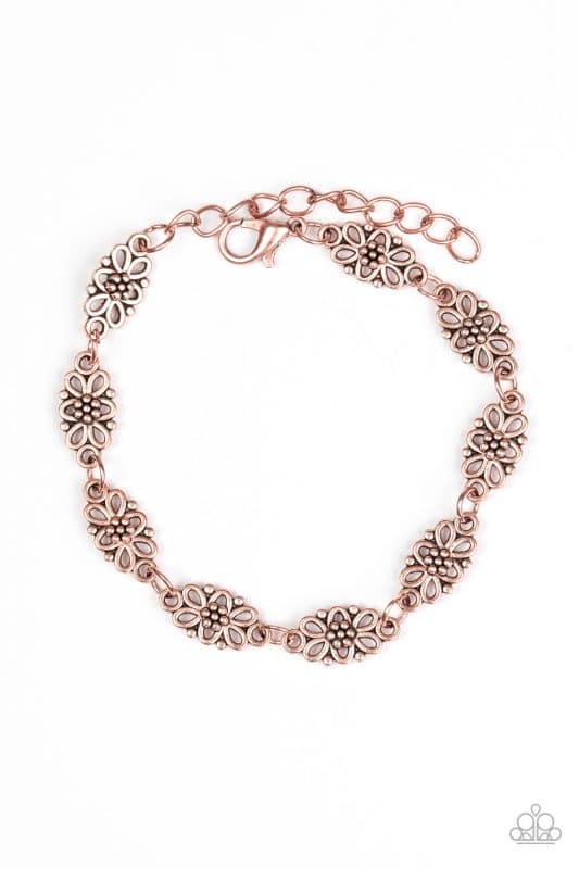 Daisy Little Thing - Silver Bracelet - Paparazzi Accessories