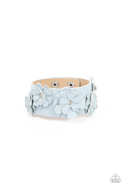 What Do You Pro-POSIES Blue Bracelet