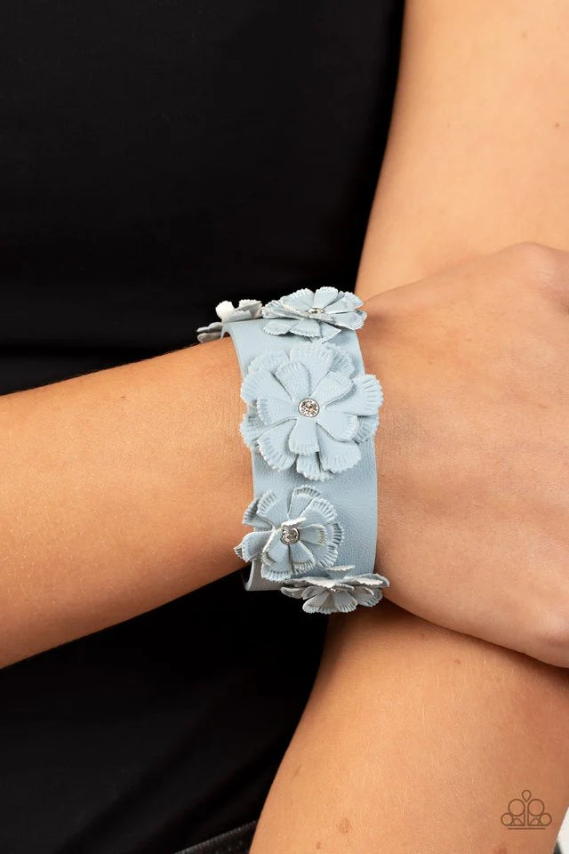 What Do You Pro-POSIES Blue Bracelet