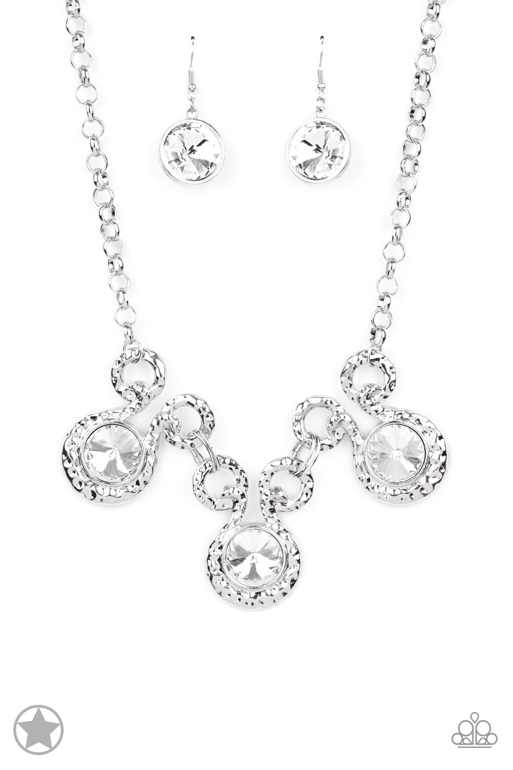 Hypnotized - Silver Paparazzi Necklace