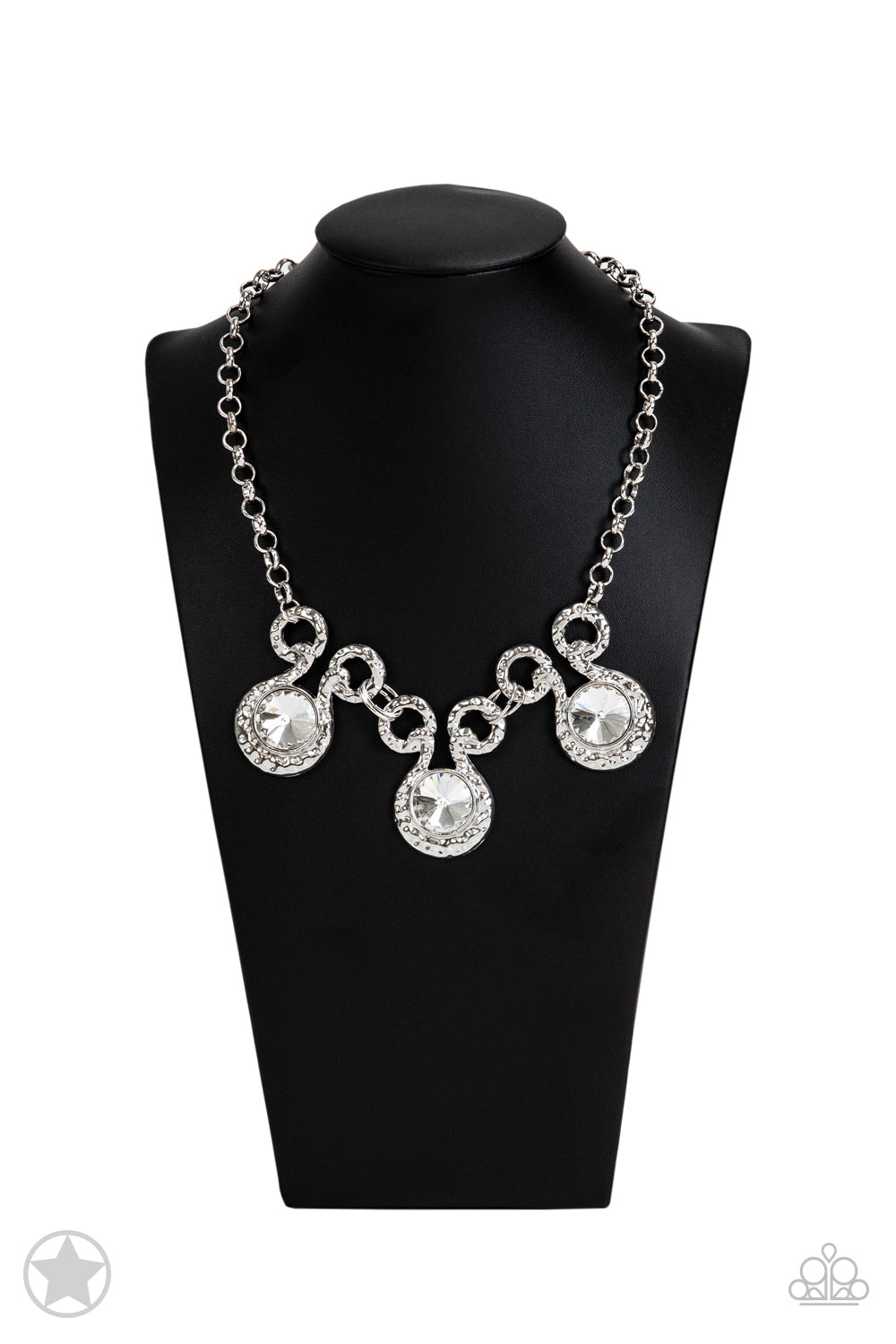 Hypnotized - Silver Paparazzi Necklace