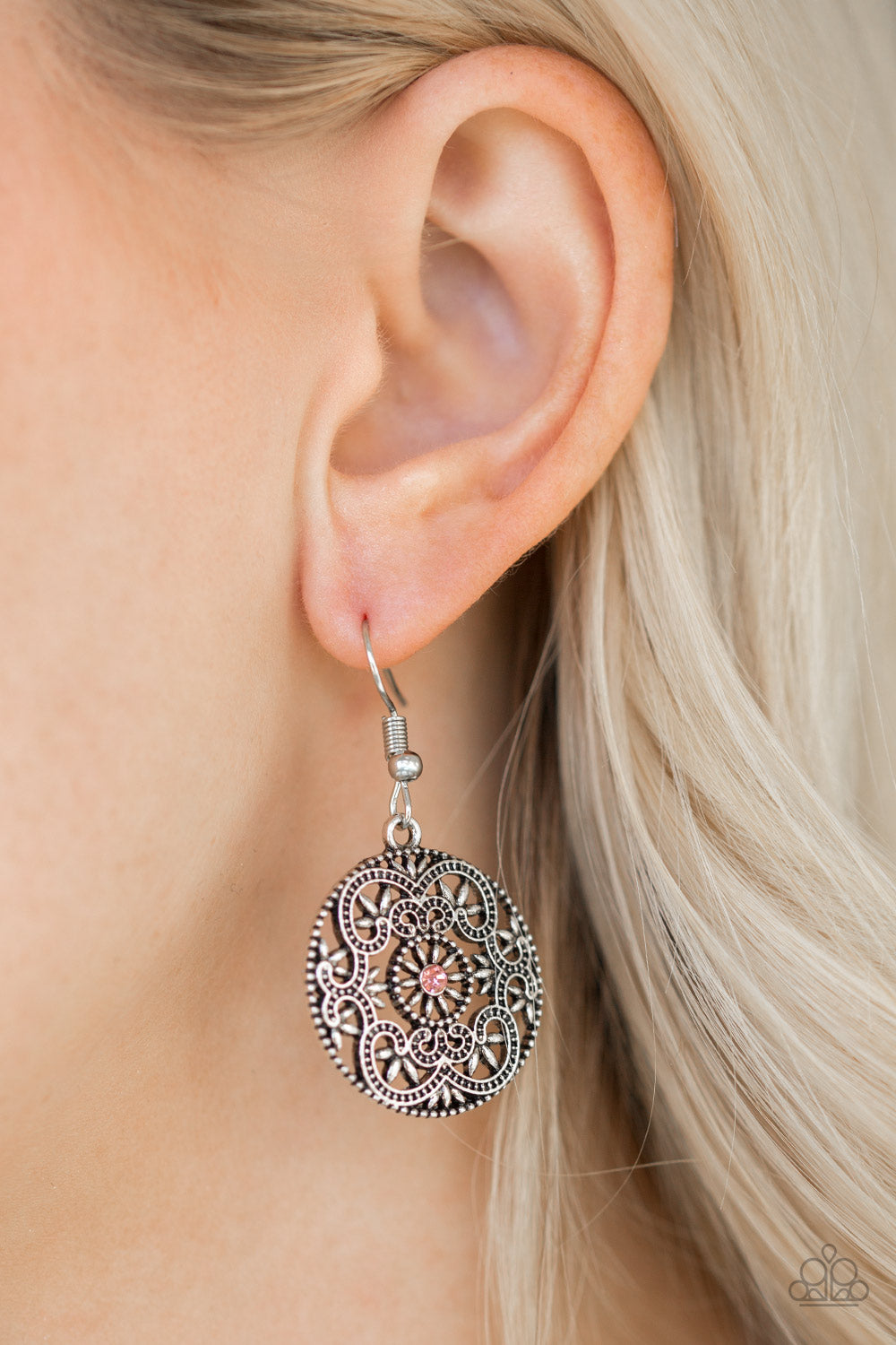 Rochester Royale - Pink Paparazzi Earrings