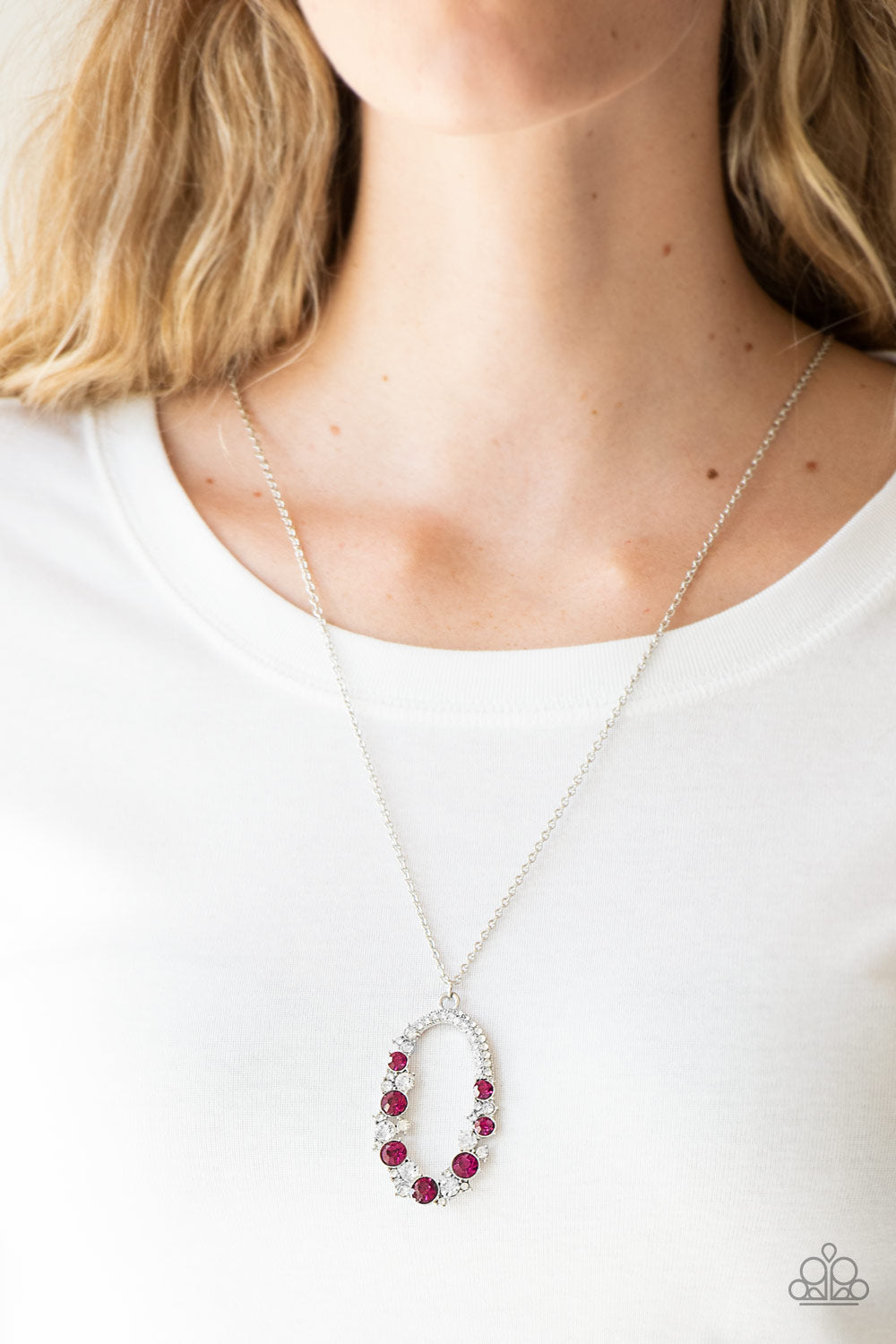 Spotlight Social - Pink Paparazzi Necklace