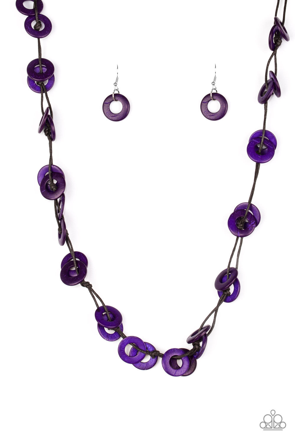 Waikiki Winds - Purple Paparazzi Necklace