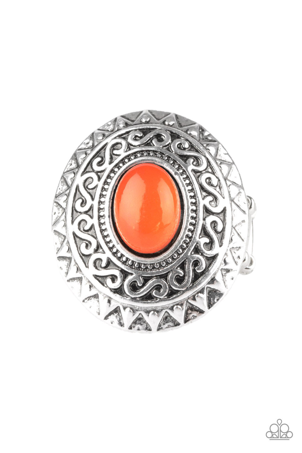 Hello, Sunshine - Orange Paparazzi Ring