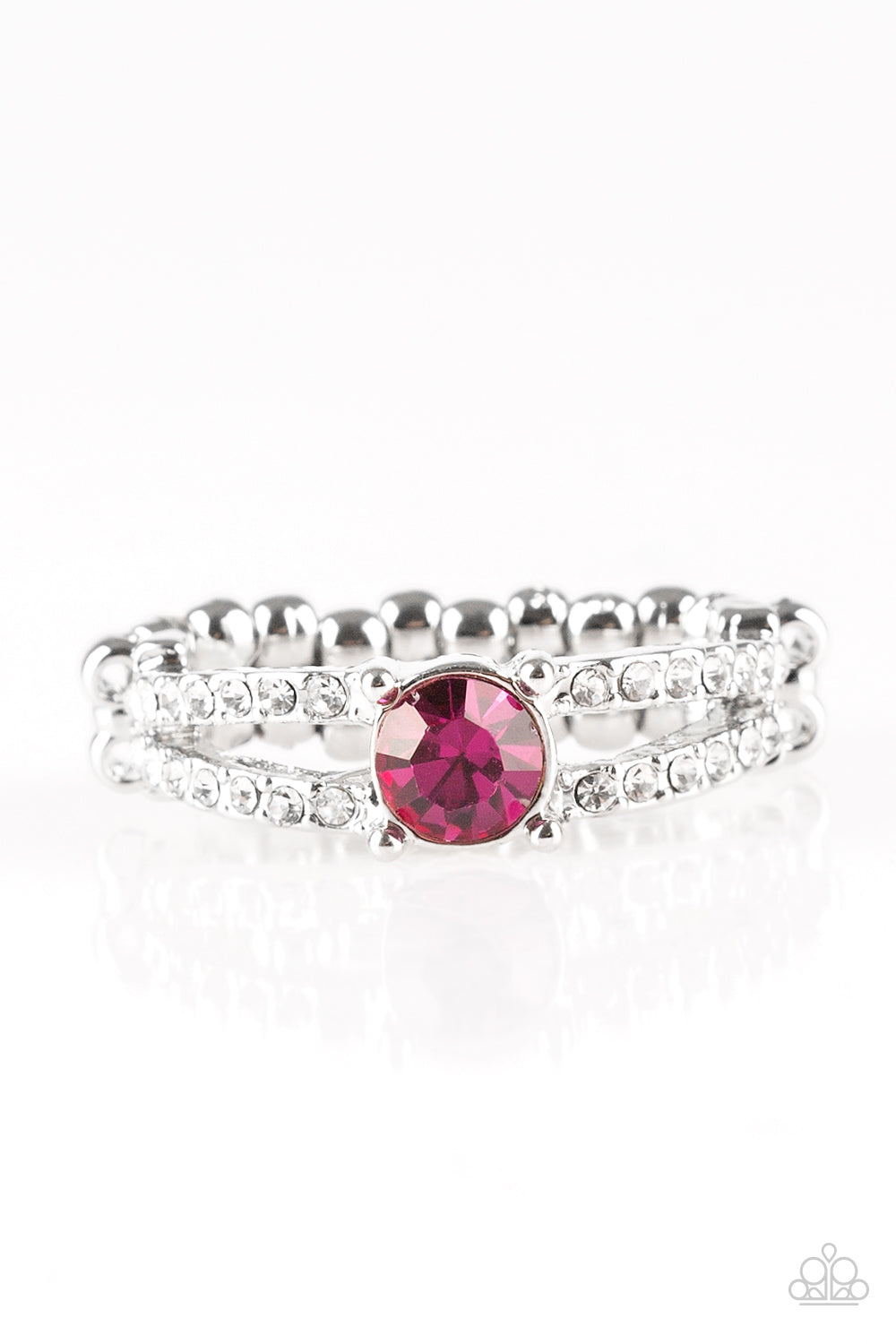 Dream Sparkle - Pink Paparazzi Ring