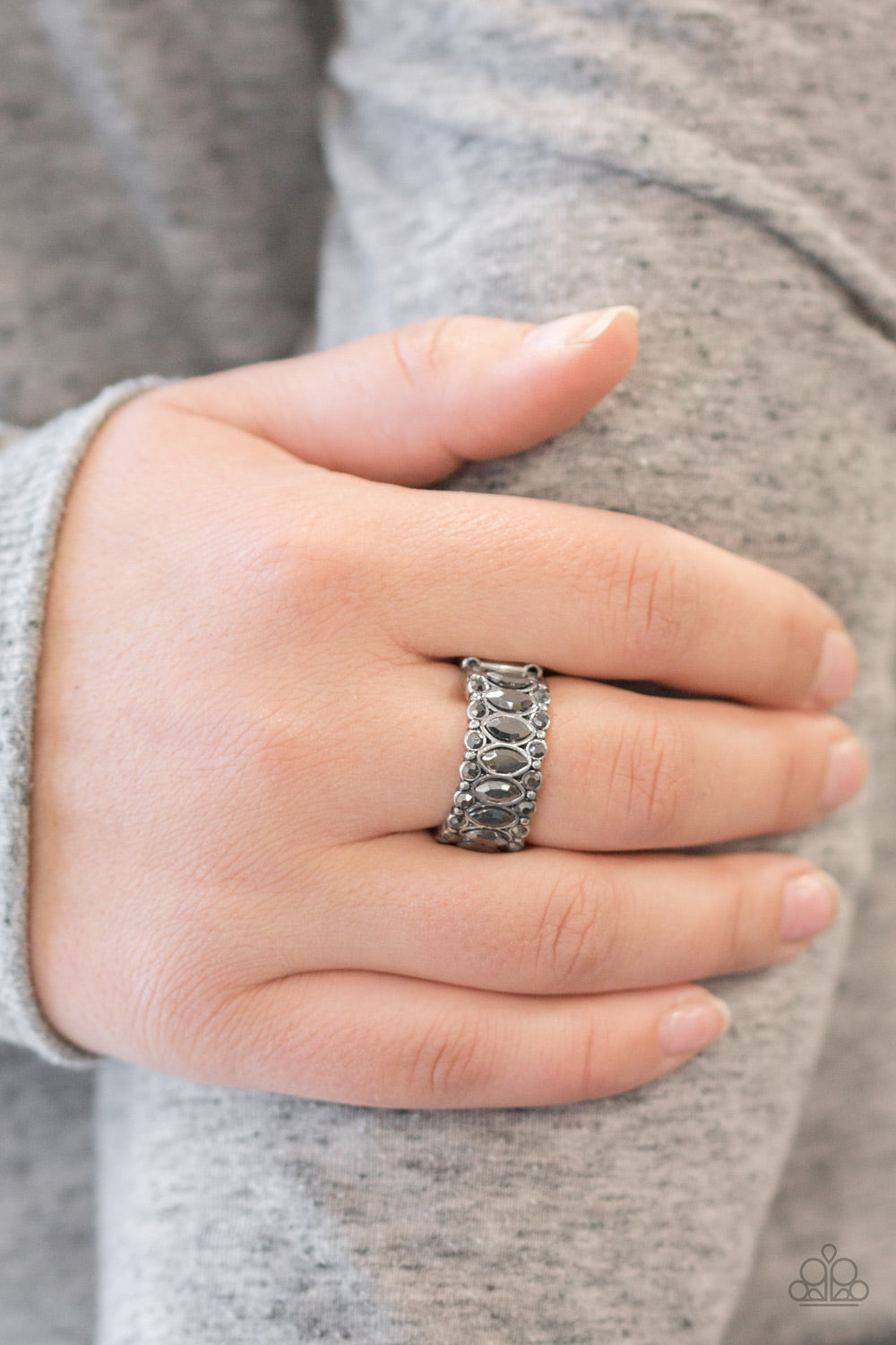 Radical Riches - Silver Paparazzi Ring