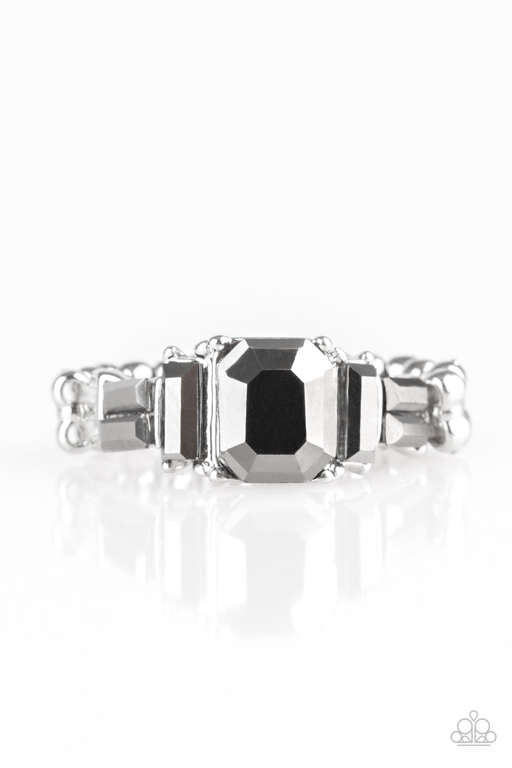 Born To Rule - Silver Paparazzi Ring