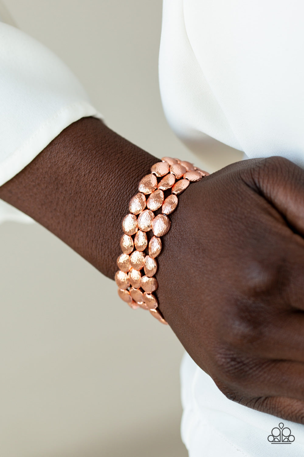 Basic Bliss - Copper Paparazzi Bracelet