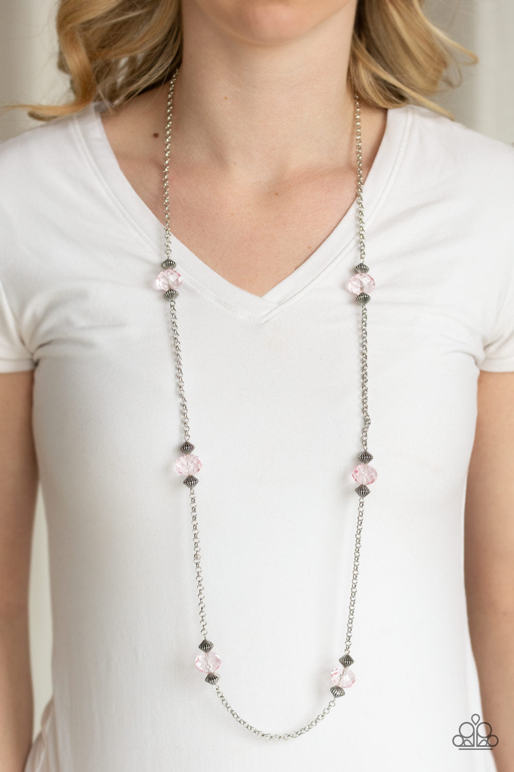 Season of Sparkle - Pink Paparazzi Necklace