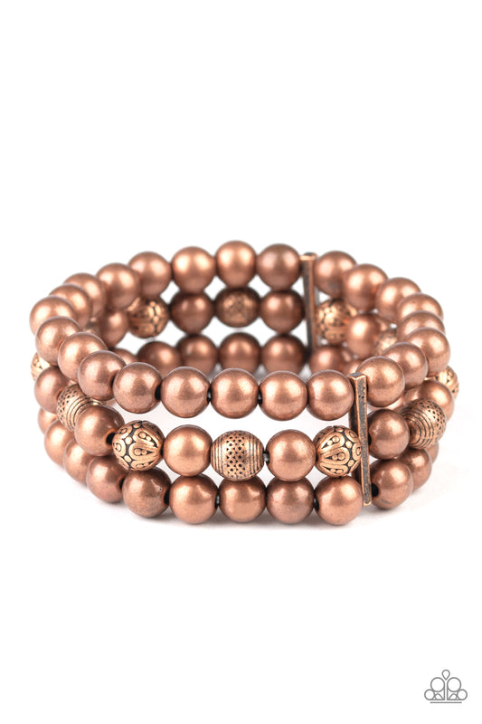 Trail Treasure - Copper Paparazzi Bracelet