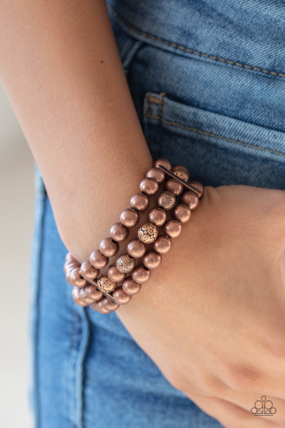 Trail Treasure - Copper Paparazzi Bracelet