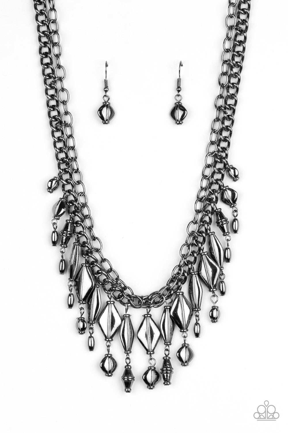 Trinket Trade - Black Paparazzi Necklace