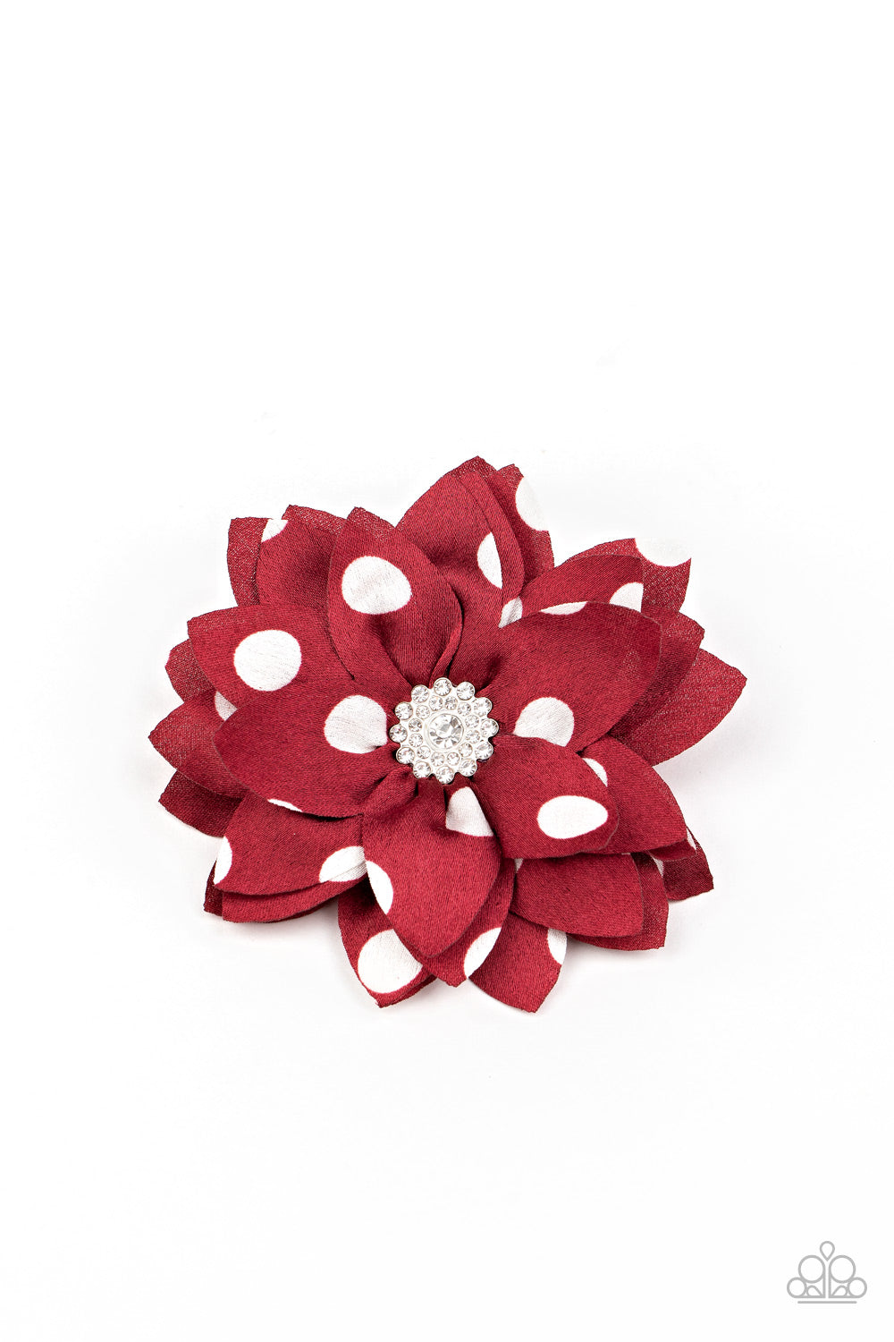 Silk Gardens - Red Paparazzi Hair Clip