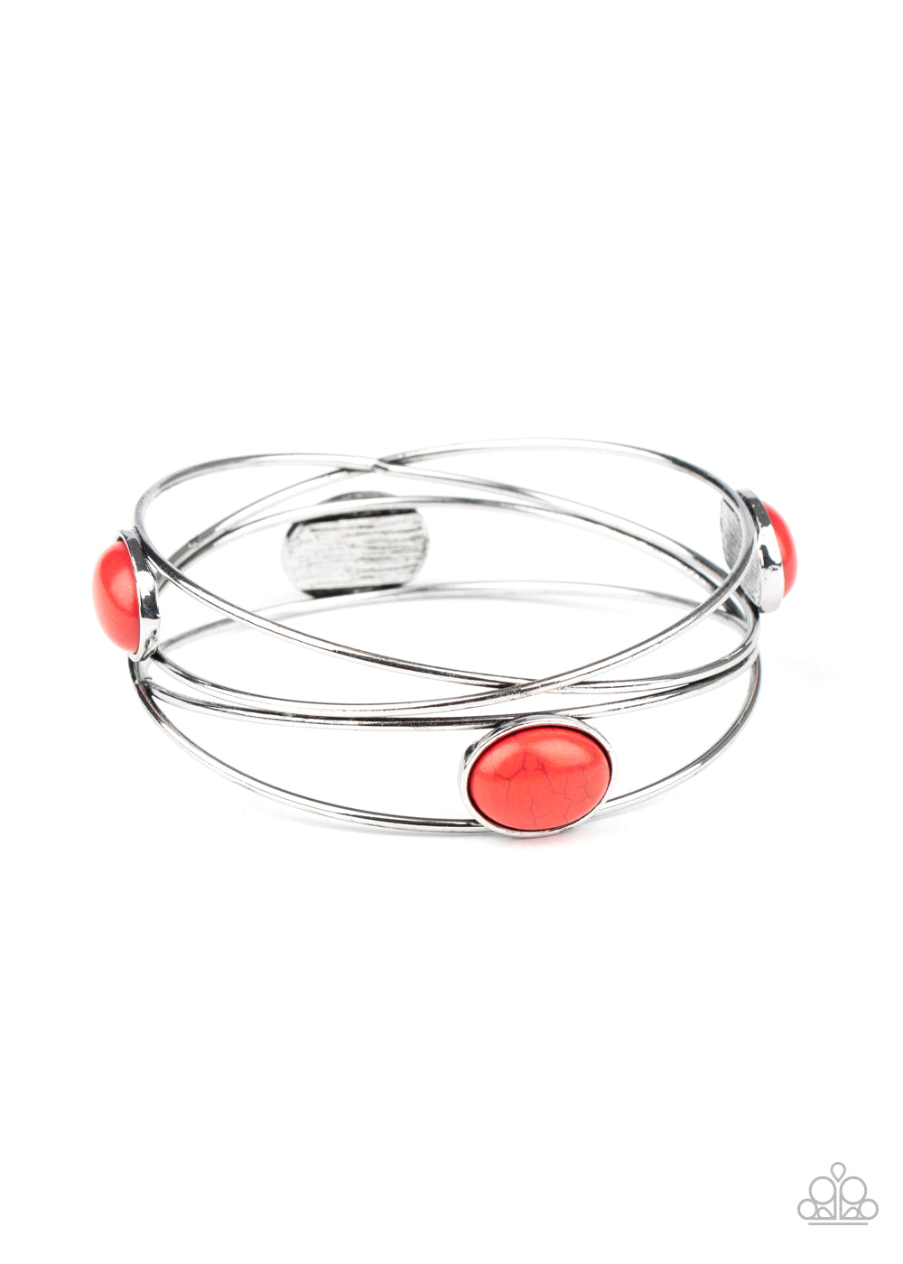 Desert Lagoon - Red Paparazzi Bracelet