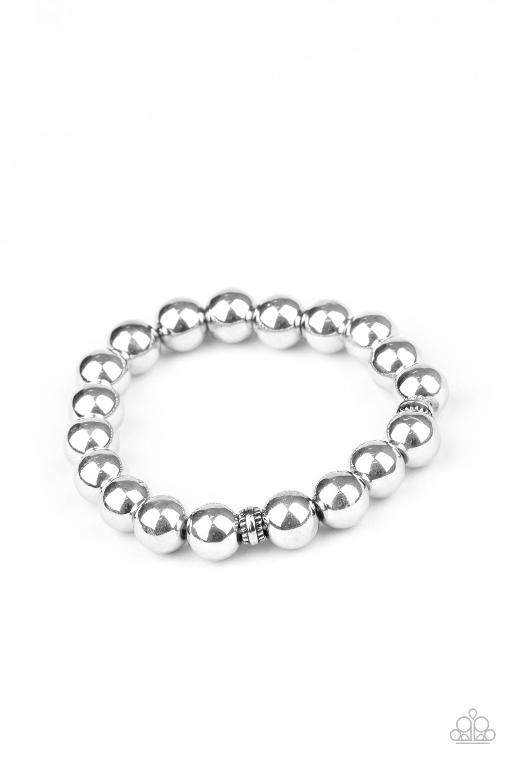 Resilience - Silver Paparazzi Bracelet