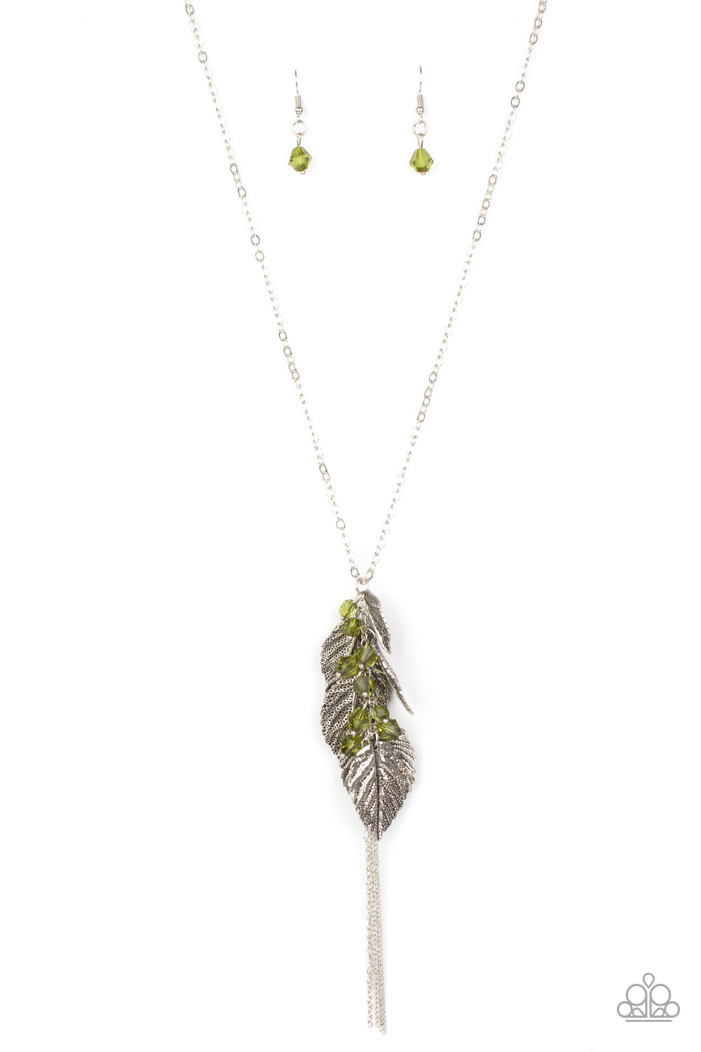 I Be-LEAF - Green Paparazzi Necklace