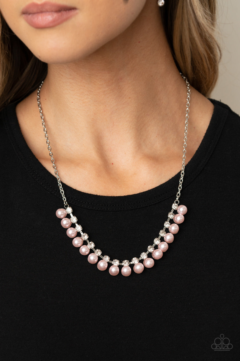 Frozen in TIMELESS - Pink Paparazzi Necklace