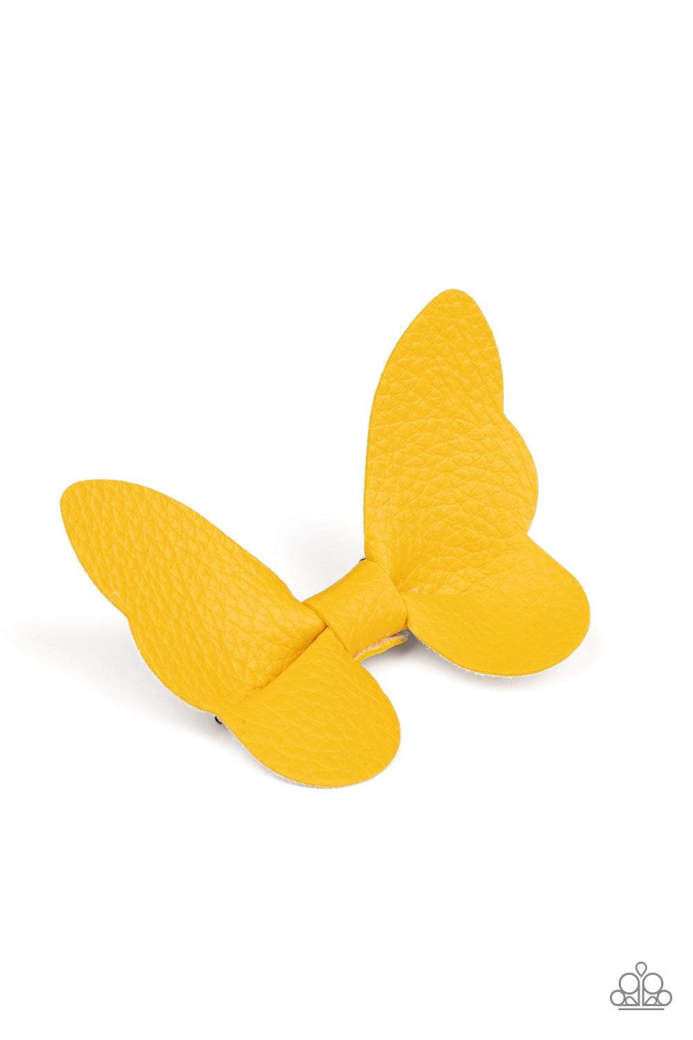 Butterfly Oasis - Yellow Paparazzi Hair Clip