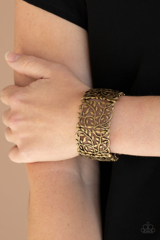 Verdantly Vintage - Brass Paparazzi Bracelet