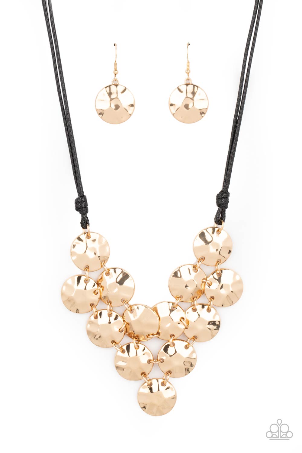 Token Treasure - Gold Paparazzi Necklace