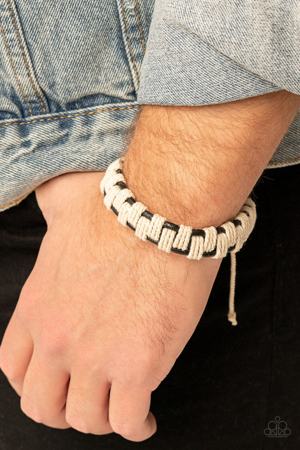 Rustic Terrain - Black Paparazzi Urban Bracelet