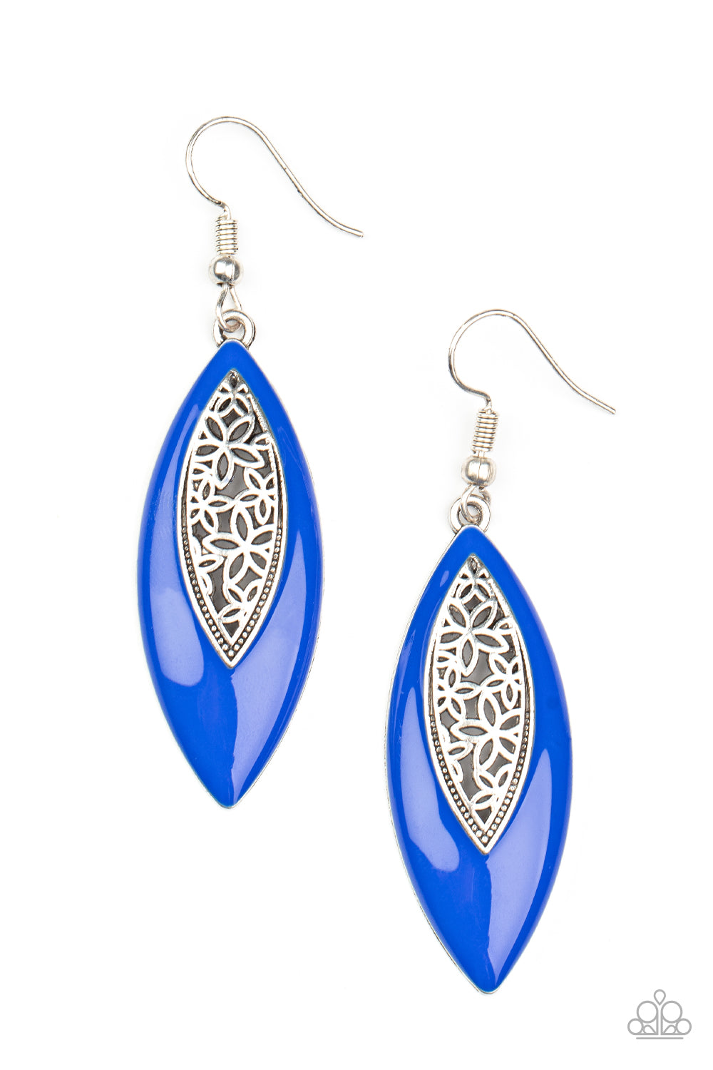 Venetian Vanity - Blue Paparazzi Earrings