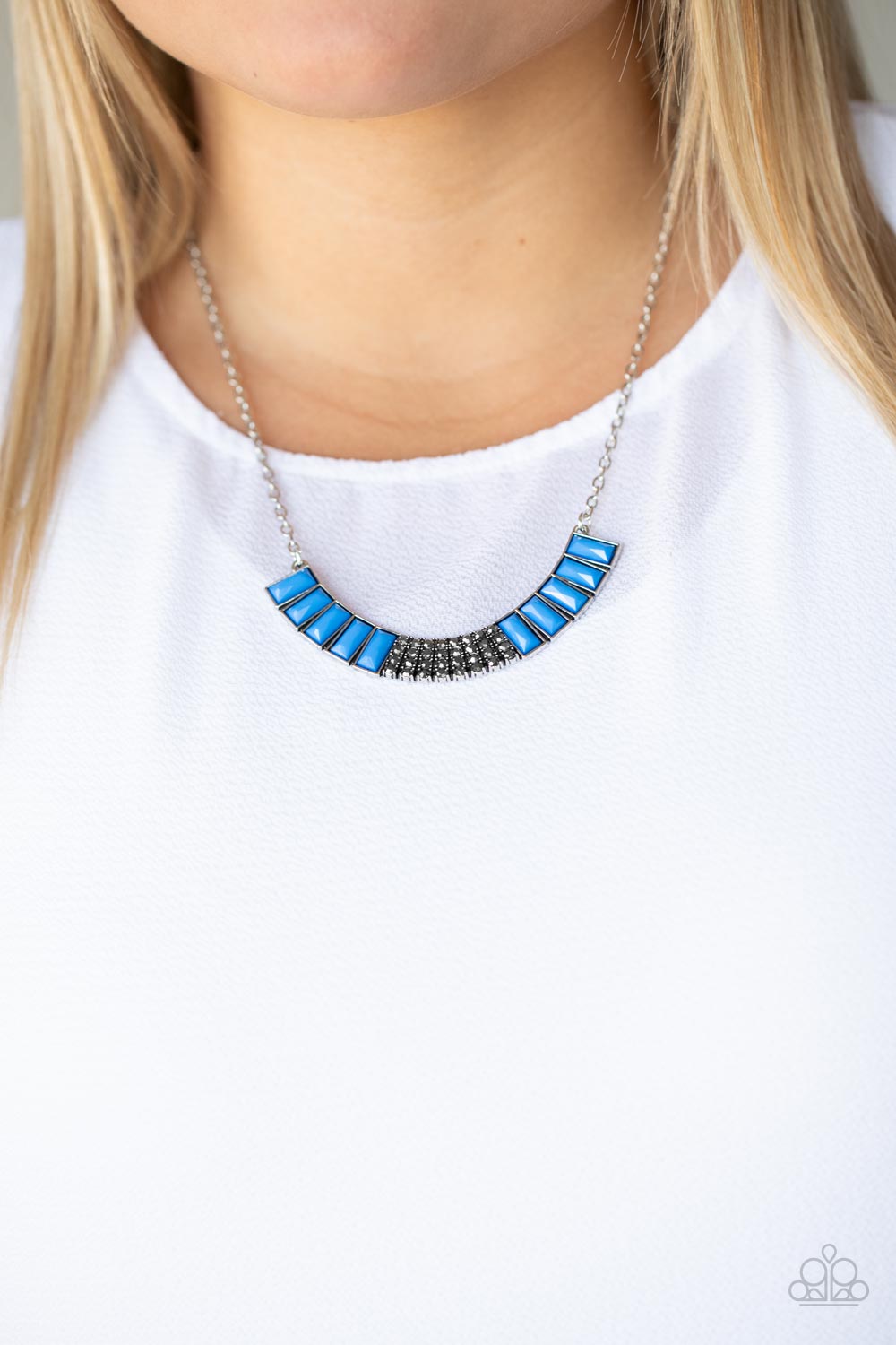 Coup de MANE - Blue Paparazzi Necklace