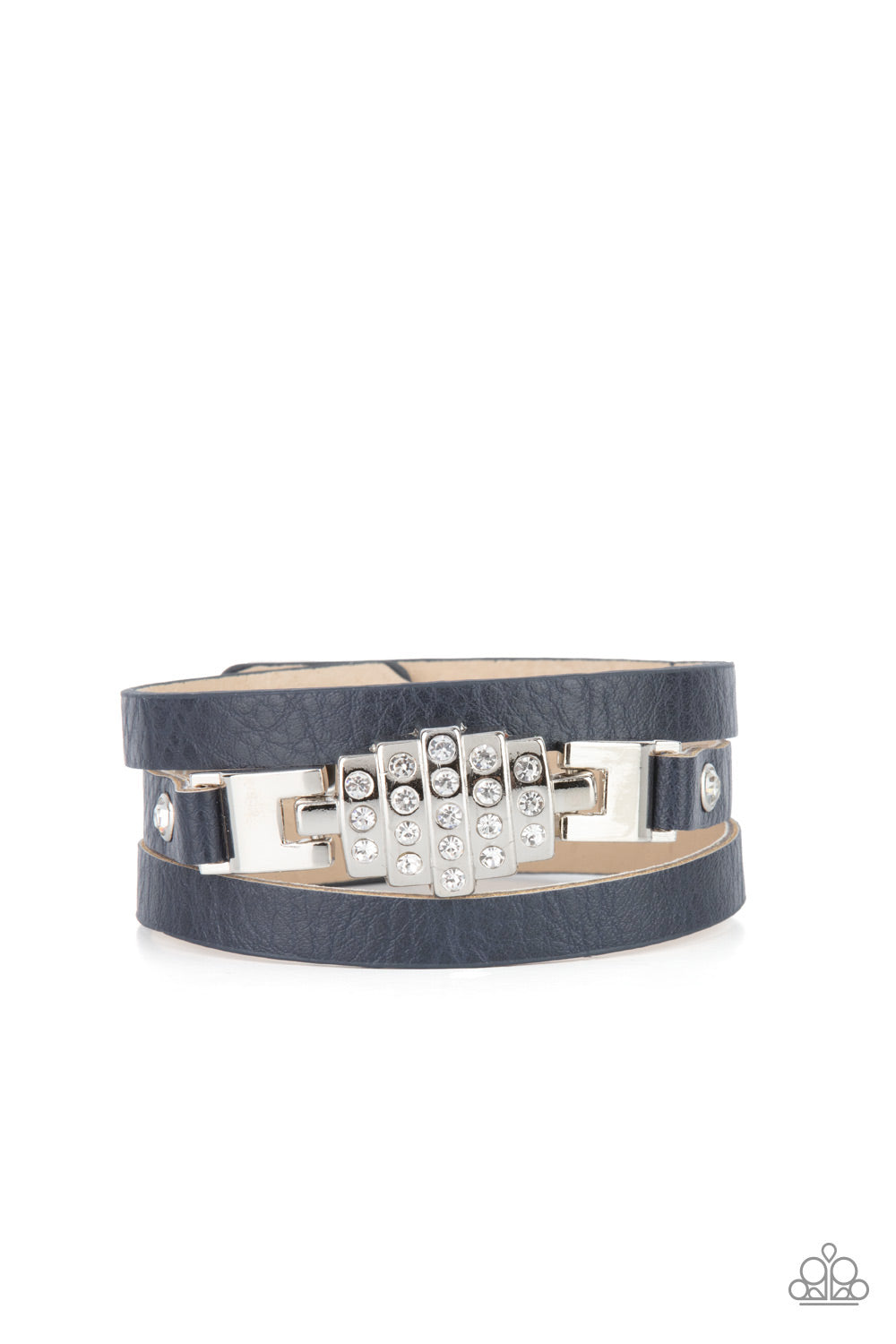 Ultra Urban - Blue Urban Paparazzi Bracelet