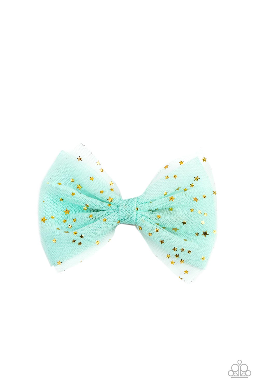 Twinkly Tulle - Green Paparazzi Hair Clip