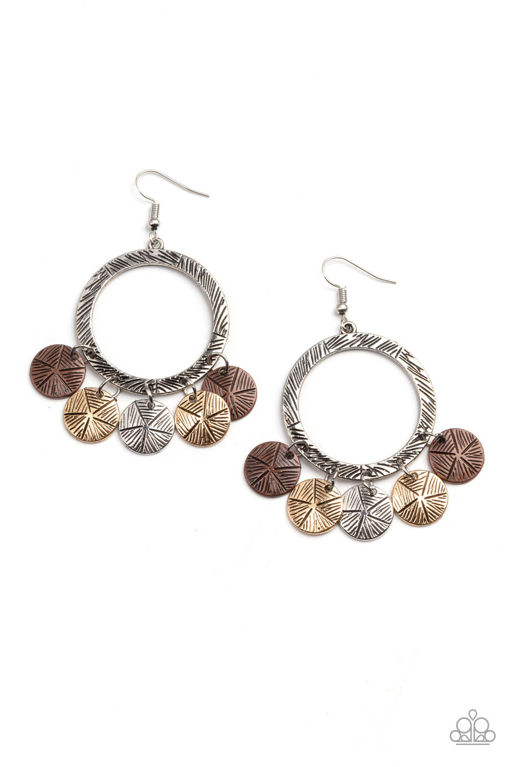 Trinket Tease - Multi Paparazzi Earrings