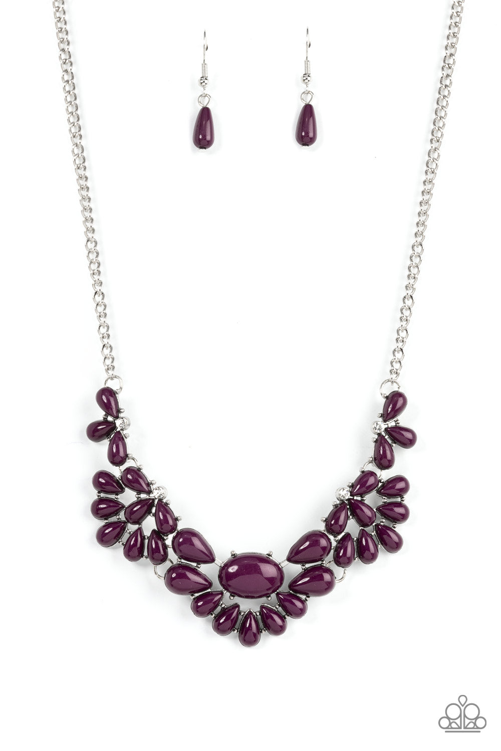 Secret GARDENISTA - Purple Paparazzi Necklace