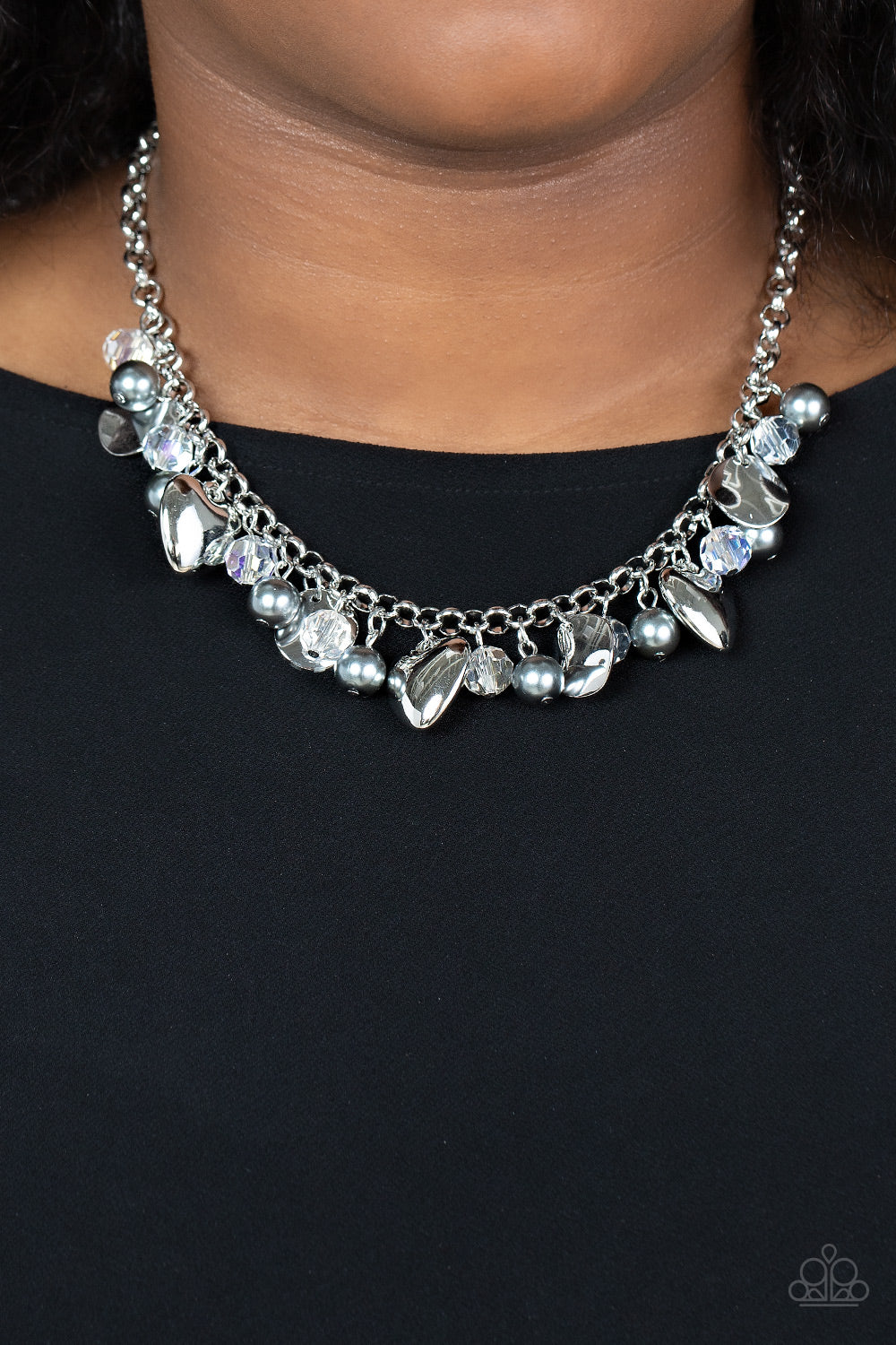 True Loves Trove - Silver Paparazzi Necklace