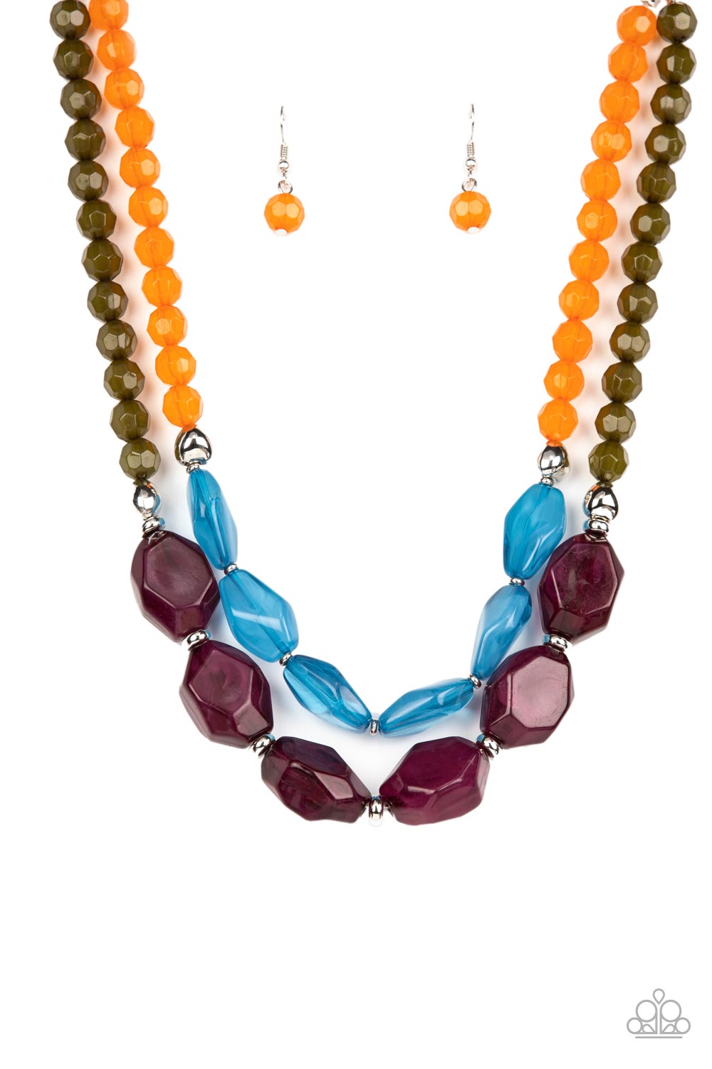 Tropical Trove - Purple Paparazzi Necklace