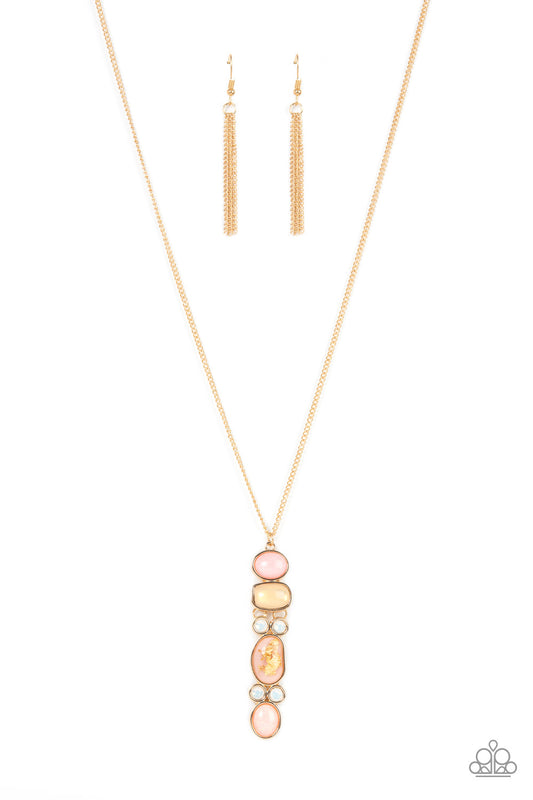 Totem Treasure - Pink Paparazzi Necklace