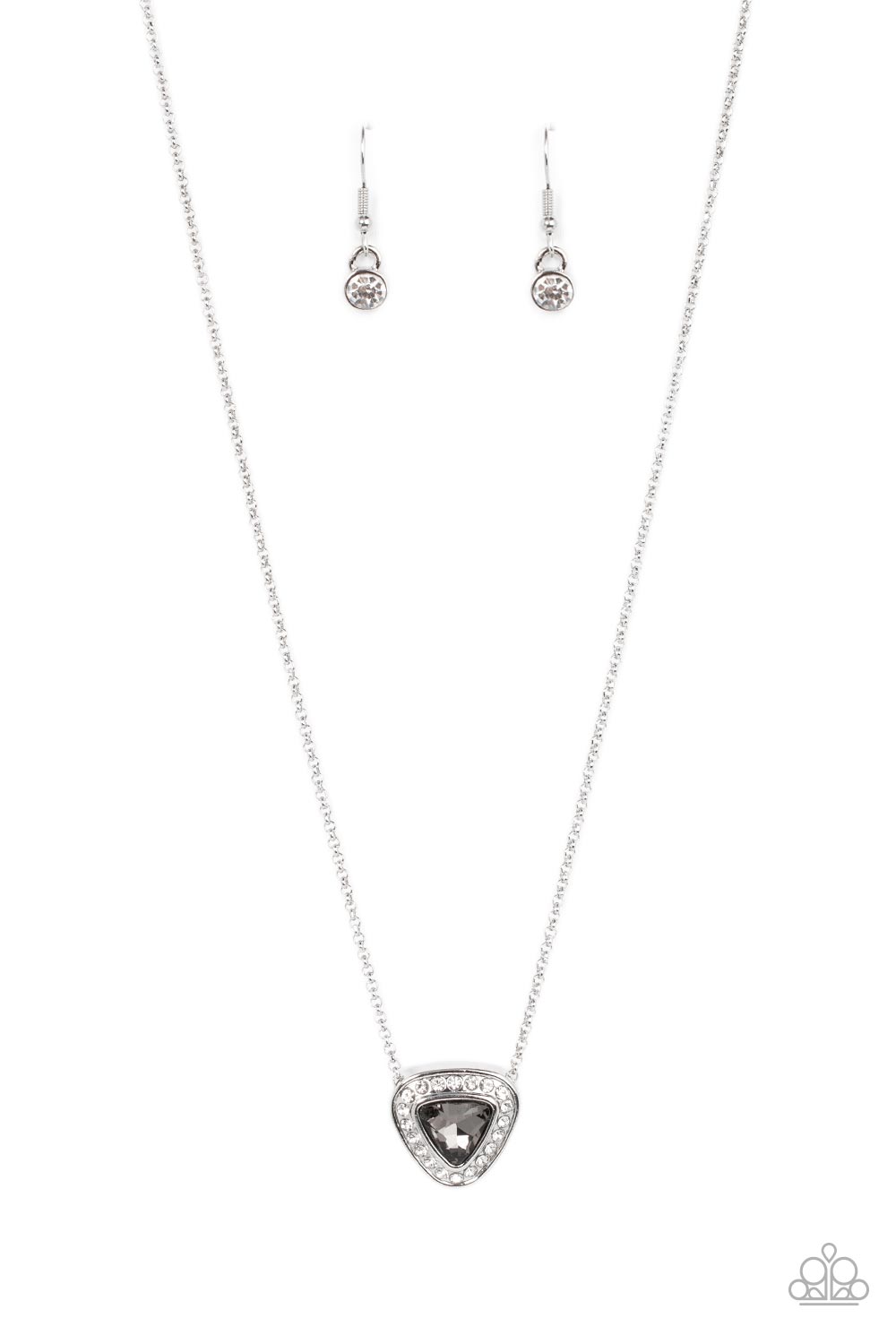 The Whole Package - Silver Paparazzi Necklace
