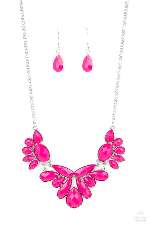 A Passing FAN-cy - Pink Paparazzi Necklace