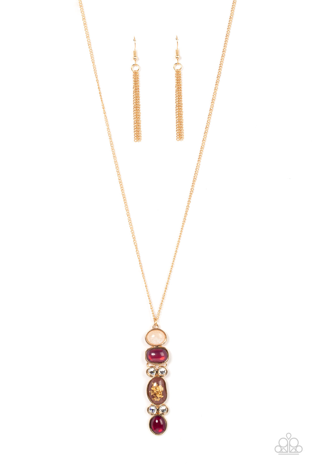 Totem Treasure - Purple Paparazzi Necklace