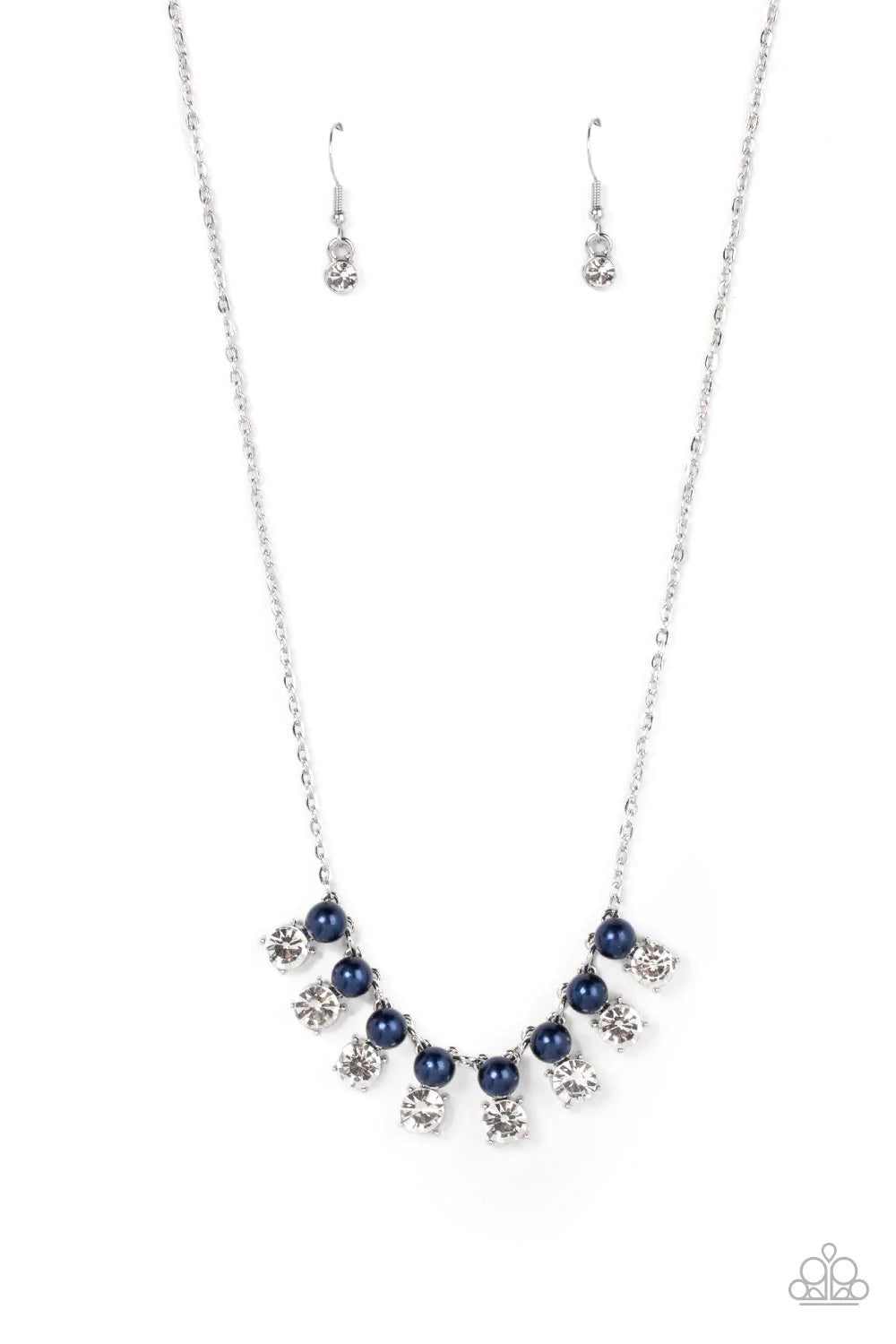 Dashingly Duchess Blue Paparazzi Necklace