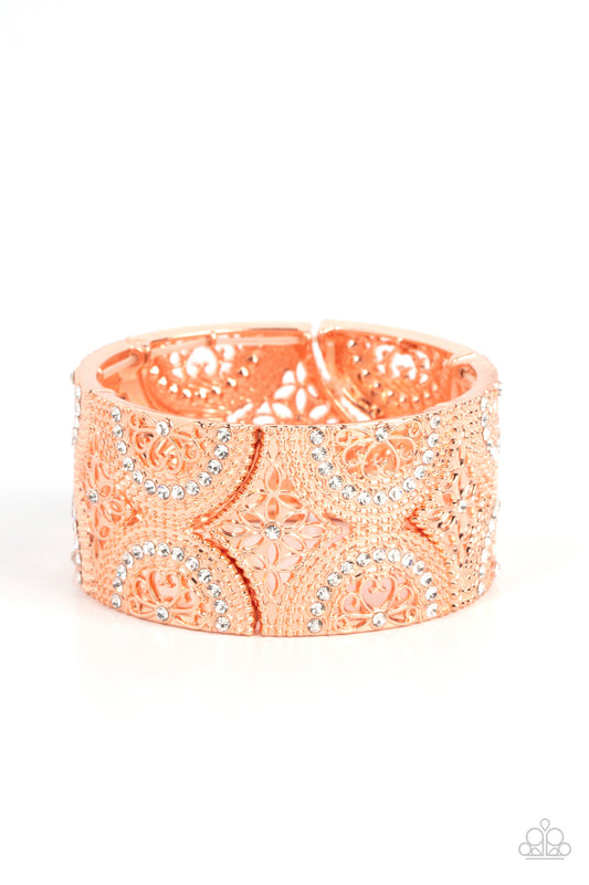 Wheeling and Dealing - Copper Paparazzi Bracelet