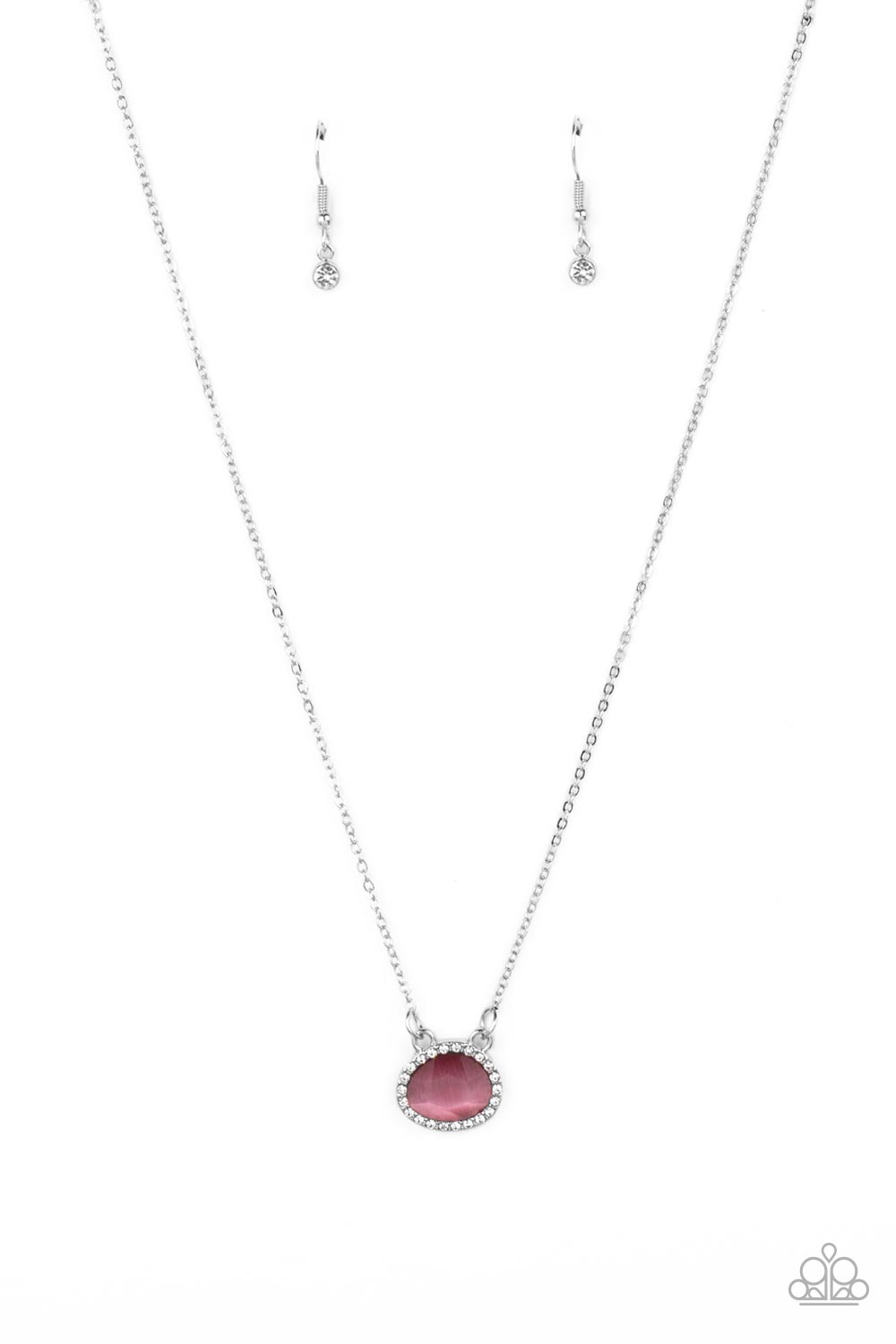 Treasure Me Always - Pink Paparazzi Necklace