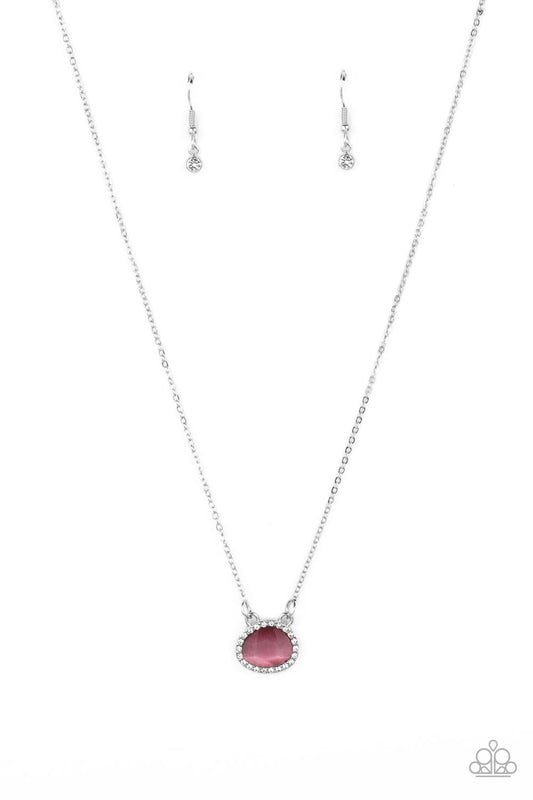 Treasure Me Always - Pink Paparazzi Necklace