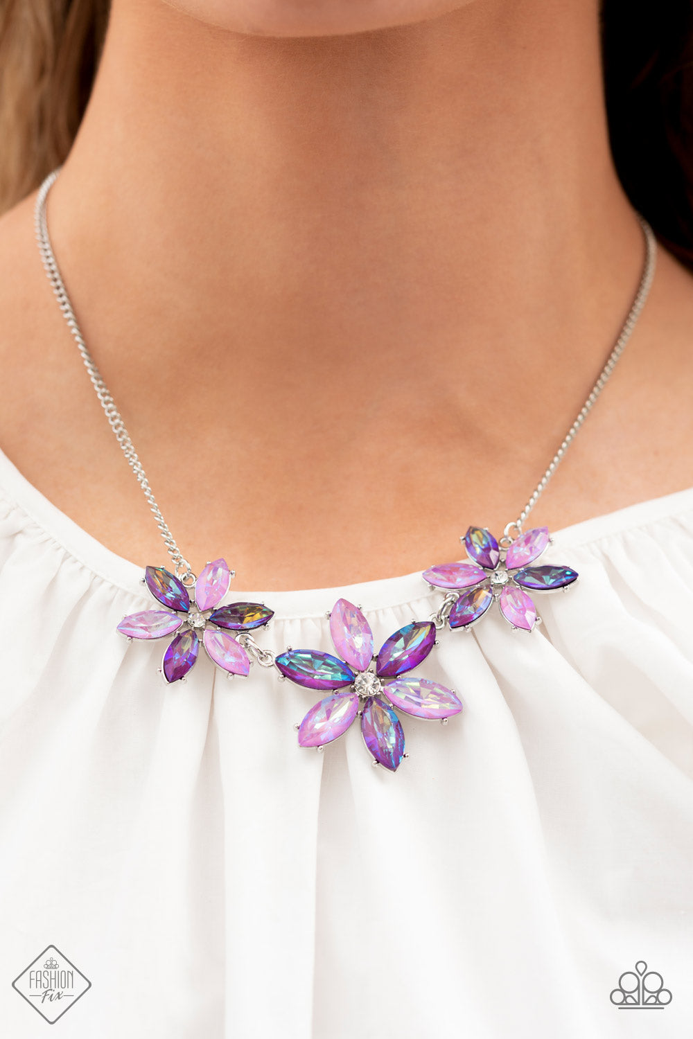 Meadow Muse - Purple Paparazzi Fashion Fix Necklace