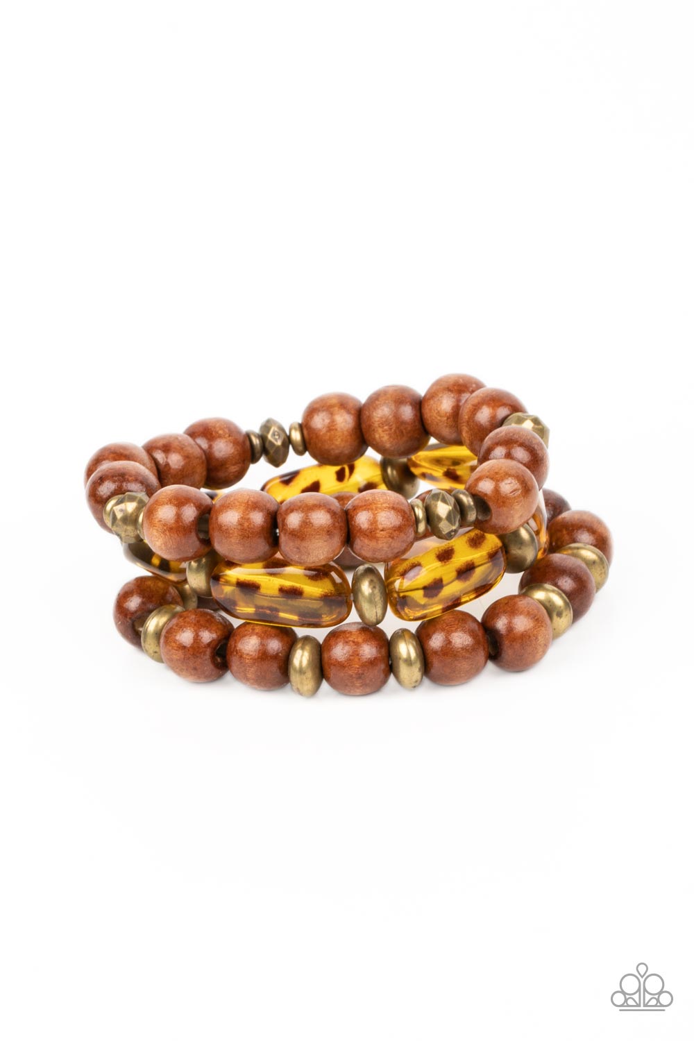 WILD-Mannered - Brass Paparazzi Bracelet