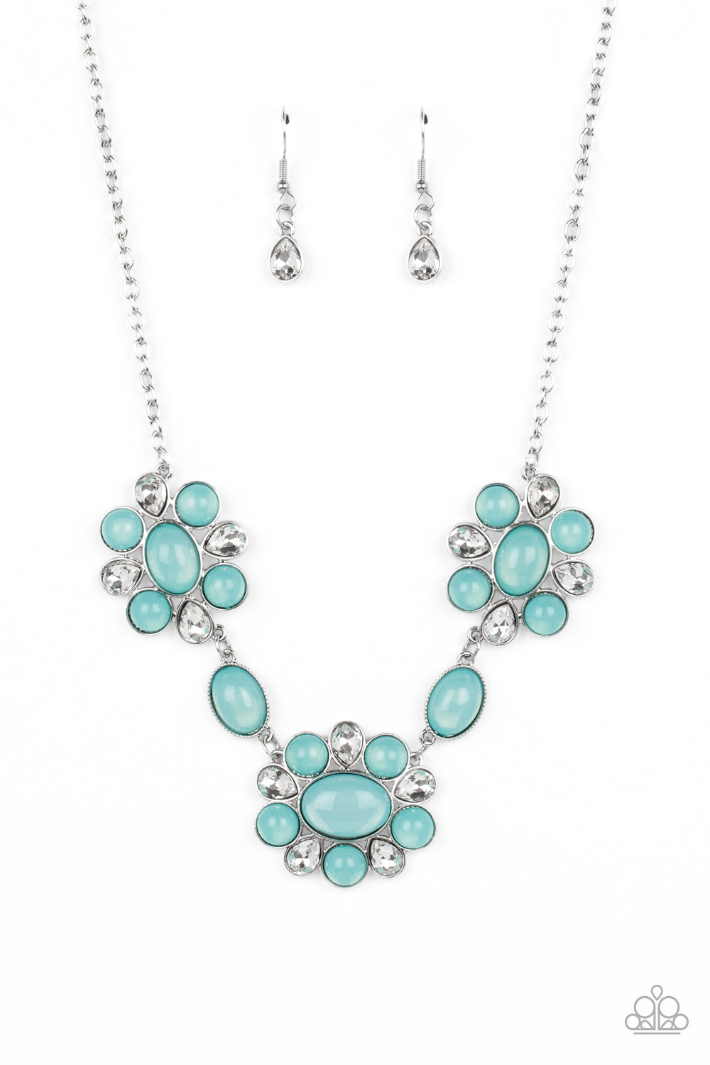 Your Chariot Awaits - Blue Paparazzi Necklace