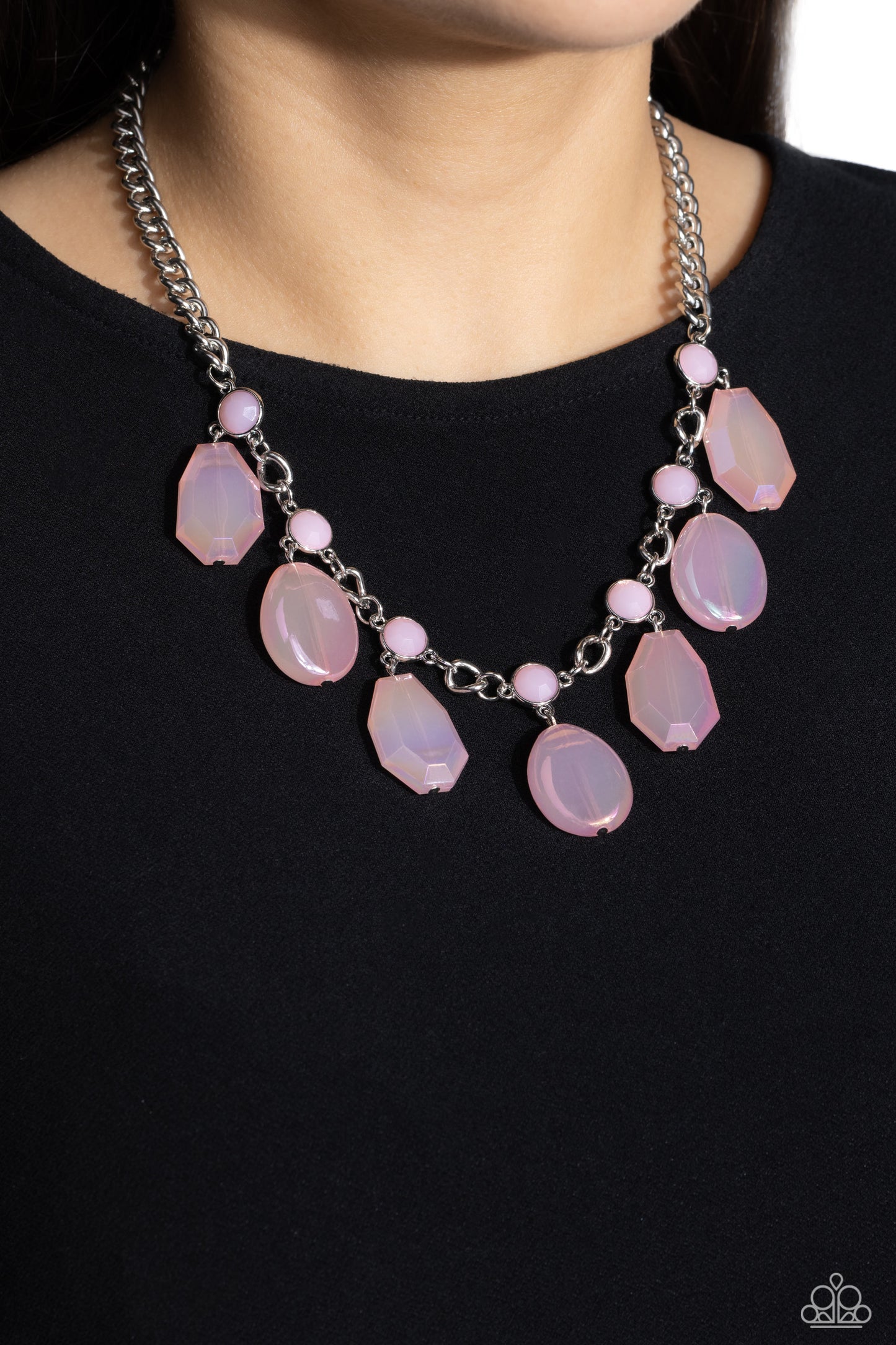 Maldives Mural - Pink Paparazzi Necklace