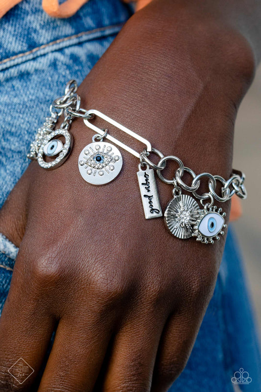 VIBE to the Rhythm Blue Paparazzi Fashion Fix Bracelet