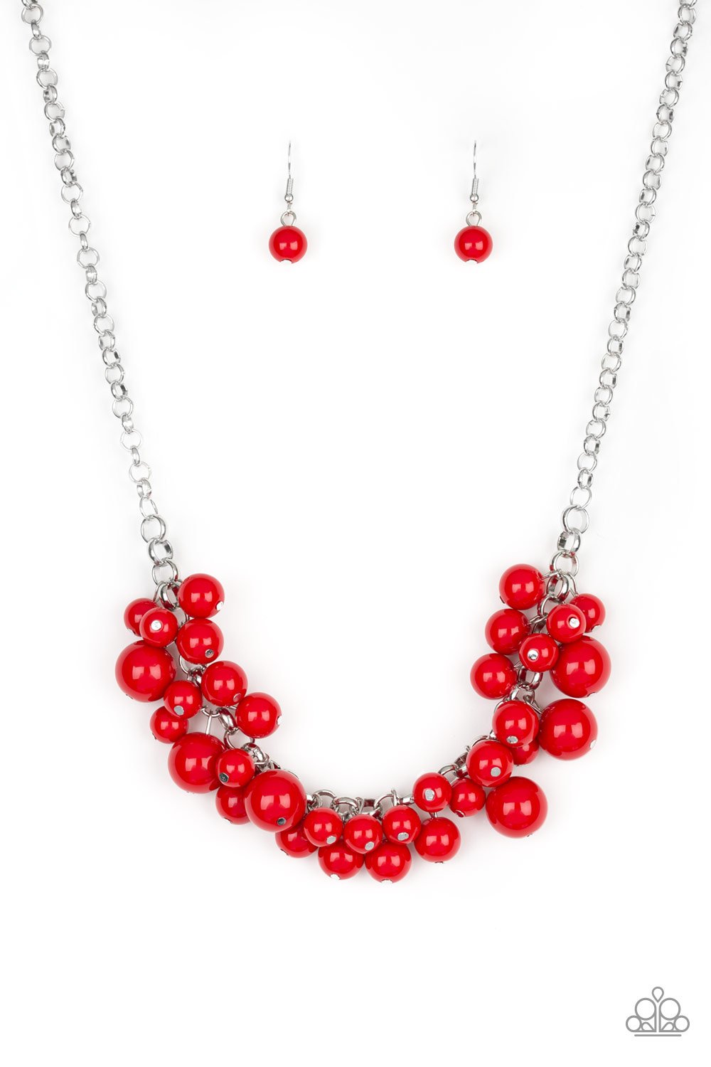 Walk This Broadway Red Paparazzi Necklace