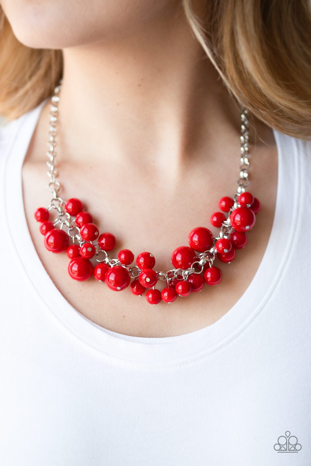 Walk This Broadway Red Paparazzi Necklace