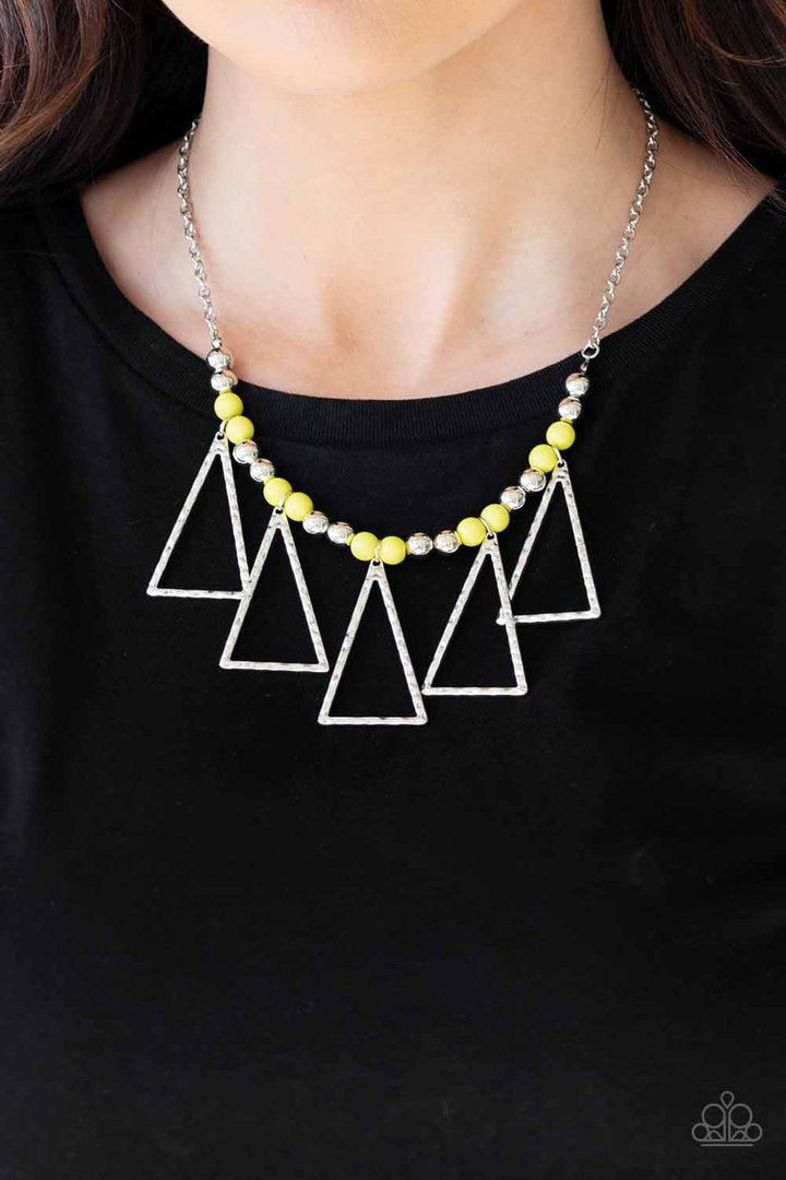 Terra Nouveau - Yellow Paparazzi Necklace